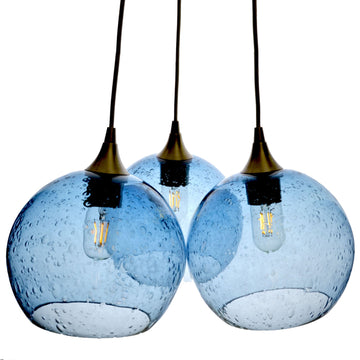 Lunar / Steel Blue / Antique Bronze - 4ft Cord