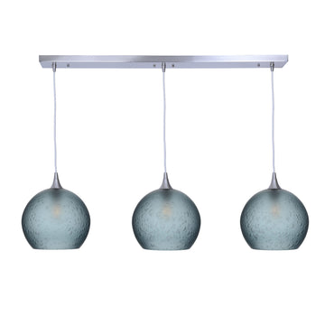 Brushed Nickel - 4ft Cord / Celestial / Slate Gray