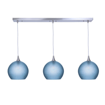 Brushed Nickel - 4ft Cord / Celestial / Steel Blue