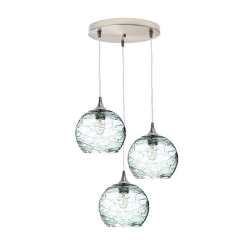 Brushed Nickel - 4ft Cord / Spun / Eco Clear