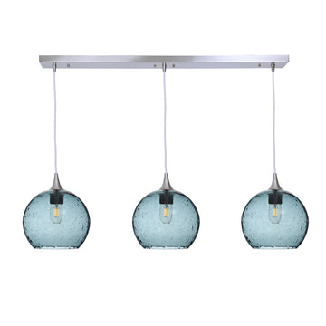 Brushed Nickel - 4ft Cord / Lunar / Slate Gray