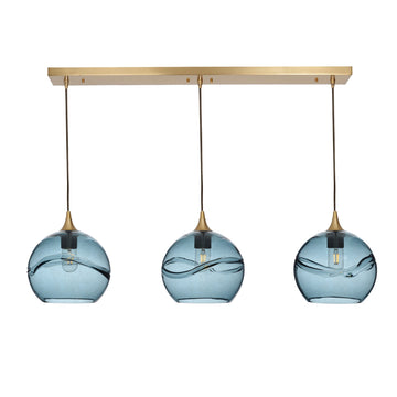 Polished Brass - 4ft Cord / Swell / Slate Gray