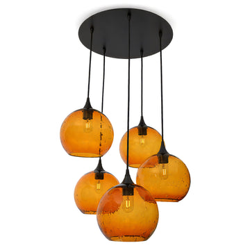 Lunar / Golden Amber / Matte Black - 4ft Cord