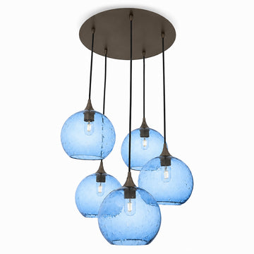 Lunar / Steel Blue / Antique Bronze - 4ft Cord