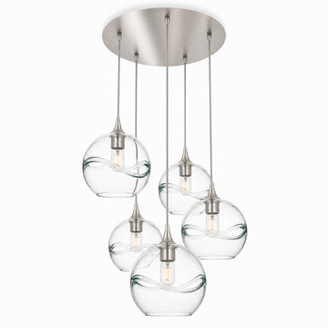 Swell / Eco Clear / Brushed Nickel - 4ft Cord
