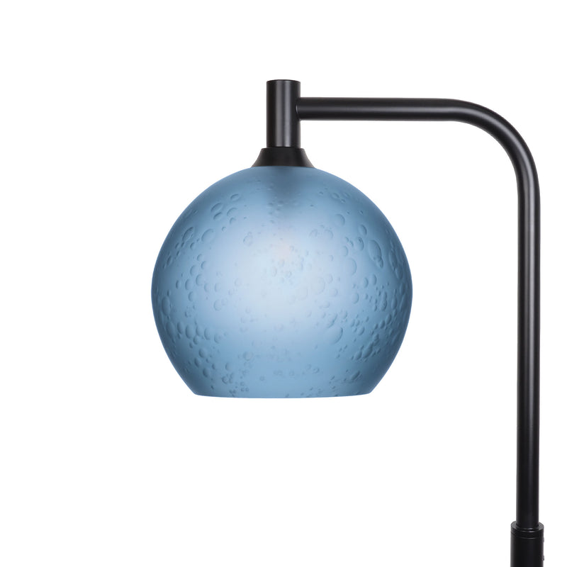 768 Floor Lamp — Celestial / Steel Blue / Matte Black