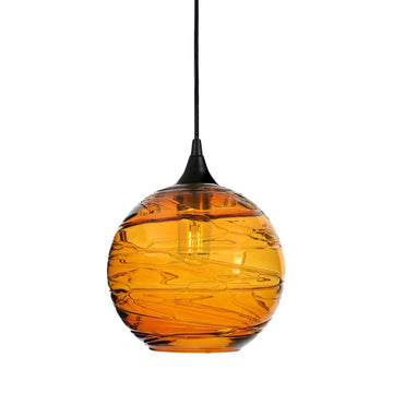 Matte Black - 8ft Cord / Spun / Golden Amber