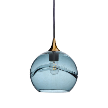 Polished Brass - 8ft Cord / Swell / Slate Gray