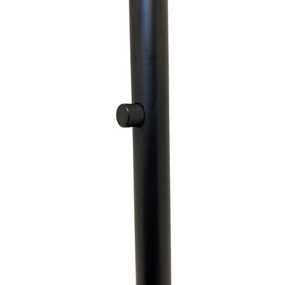 768 Swell: Floor Lamp-Glass-Bicycle Glass Co - Hotshop-Steel Blue-Matte Black-Bicycle Glass Co