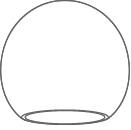 Simplified line drawing of one 768 shade.