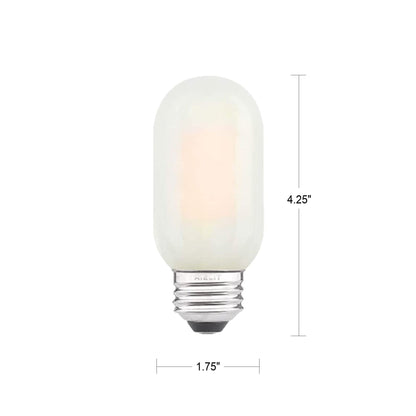 8 Watt Frosted Dimmable Filament Bulb - 2700k-Lightbulb-Bicycle Glass Co - Hardware-Single Bulb-Bicycle Glass Co