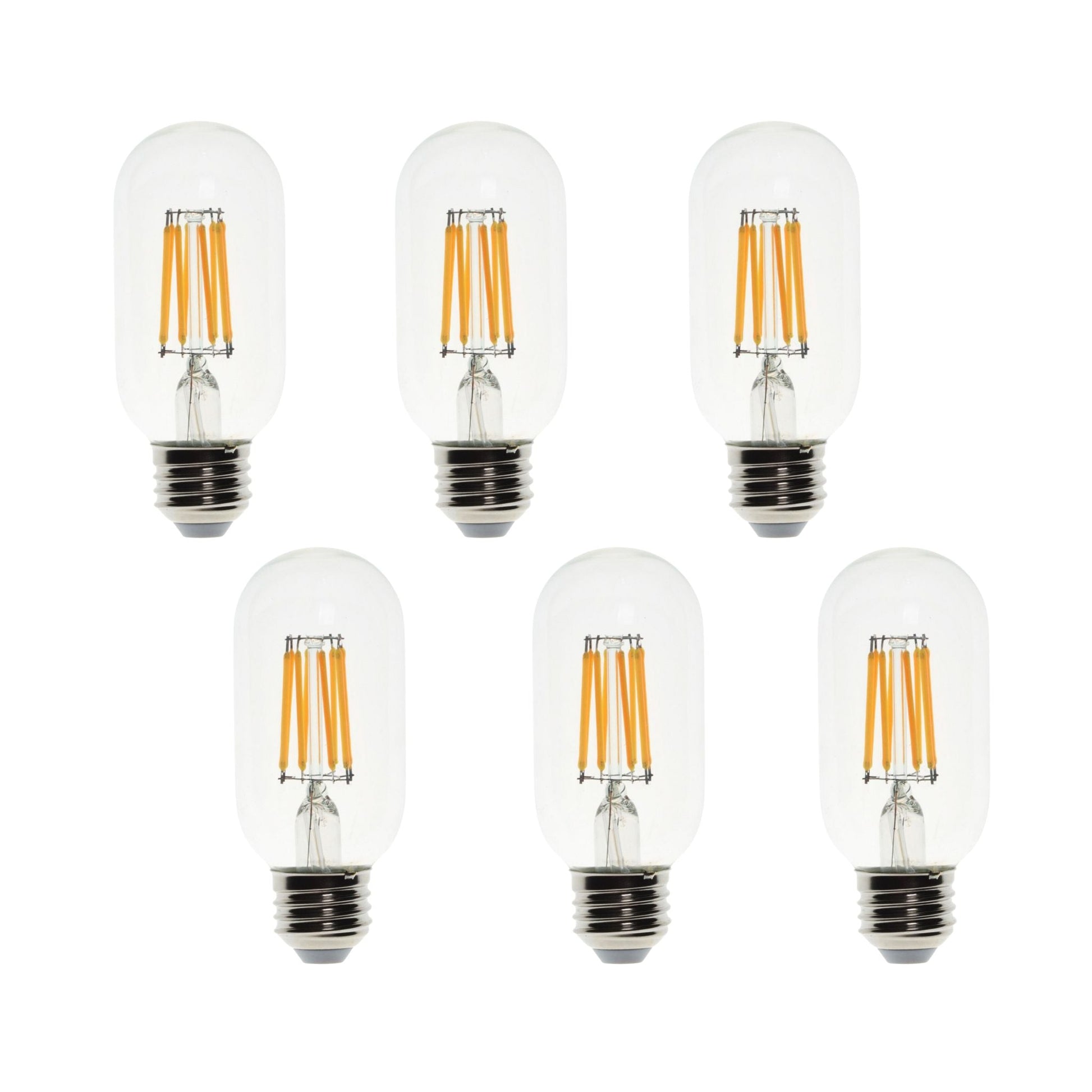 8 Watt Dimmable Filament Bulb - 2700k-Lightbulb-Bicycle Glass Co - Hardware-6 Bulb Pack-Bicycle Glass Co