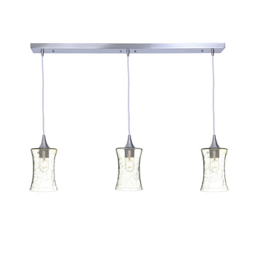 Brushed Nickel - 4ft Cord / Lunar / Eco Clear