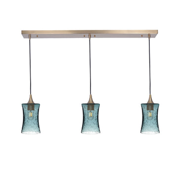 Polished Brass - 4ft Cord / Lunar / Slate Gray