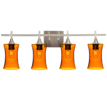 Lunar / Golden Amber / Brushed Nickel