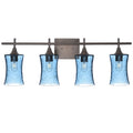 818 4-Light Vanity-Glass-Bicycle Glass Co-Lunar-Steel Blue-Antique Bronze-Bicycle Glass Co