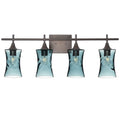 818 4-Light Vanity-Glass-Bicycle Glass Co-Swell-Slate Gray-Antique Bronze-Bicycle Glass Co