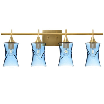 Swell / Steel Blue / Polished Brass