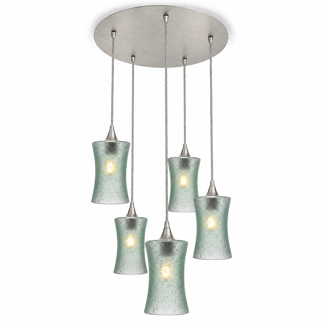 818 5 Pendant Cascade Chandelier