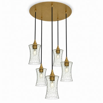 Lunar / Eco Clear / Polished Brass - 4ft Cord