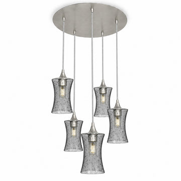 Lunar / Slate Gray / Brushed Nickel - 4ft Cord