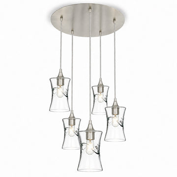 Swell / Eco Clear / Brushed Nickel - 4ft Cord