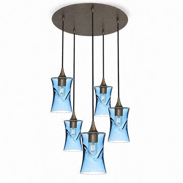Swell / Steel Blue / Antique Bronze - 4ft Cord