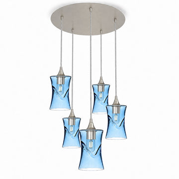 Swell / Steel Blue / Brushed Nickel - 4ft Cord