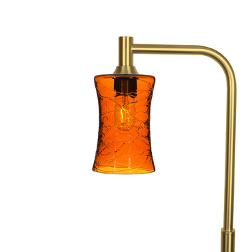 Spun / Golden Amber / Polished Brass