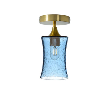 Lunar / Steel Blue / Polished Brass