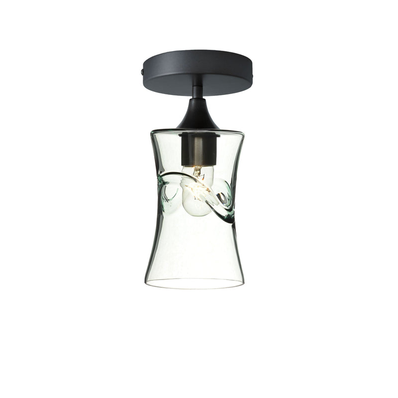 818 Semi-Flush Light – Swell / Eco Clear / Antique Bronze