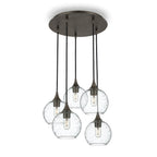 767 5 Pendant Cascade Chandelier