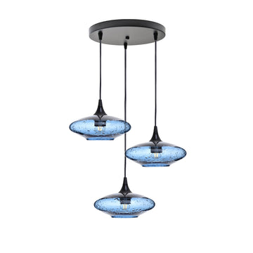 Lunar / Steel Blue / Matte Black - 4ft Cord