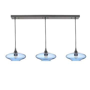 Antique Bronze - 4ft Cord / Lucent / Steel Blue