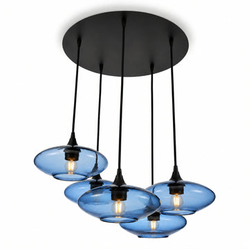 Lucent / Steel Blue / Matte Black - 4ft Cord