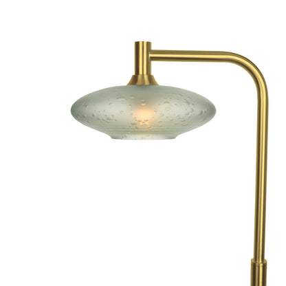 951 Floor Lamp-Glass-Bicycle Glass Co-Celestial-Eco Clear-Polished Brass-Bicycle Glass Co
