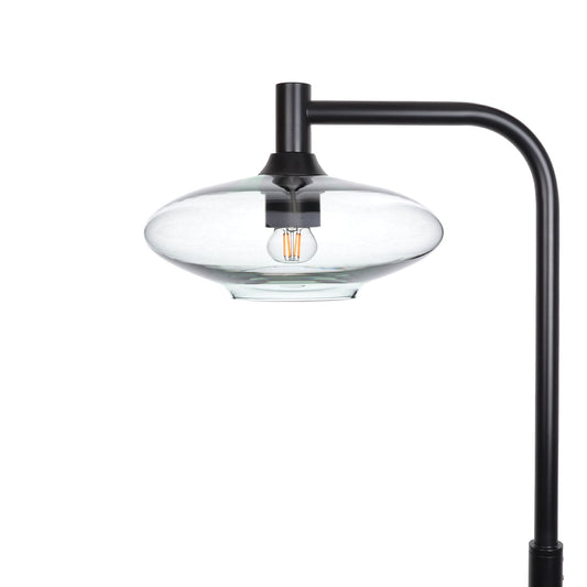 951 Lucent: Floor Lamp-Glass-Bicycle Glass Co - Hotshop-Eco Clear-Matte Black-Bicycle Glass Co