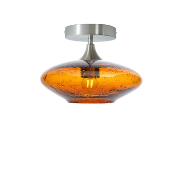 Lunar / Golden Amber / Brushed Nickel