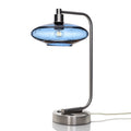 951 Table Lamp-Glass-Bicycle Glass Co - Hotshop-Lunar-Steel Blue-Brushed Nickel-Bicycle Glass Co