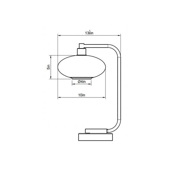 Dimensional Drawing: Side