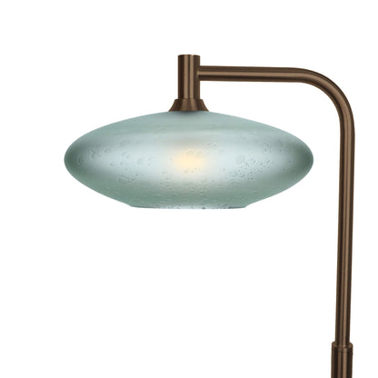 952 Floor Lamp-Glass-Bicycle Glass Co-Celestial-Eco Clear-Antique Bronze-Bicycle Glass Co