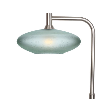 952 Floor Lamp-Glass-Bicycle Glass Co-Celestial-Eco Clear-Brushed Nickel-Bicycle Glass Co