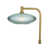 952 Floor Lamp-Glass-Bicycle Glass Co-Celestial-Eco Clear-Polished Brass-Bicycle Glass Co