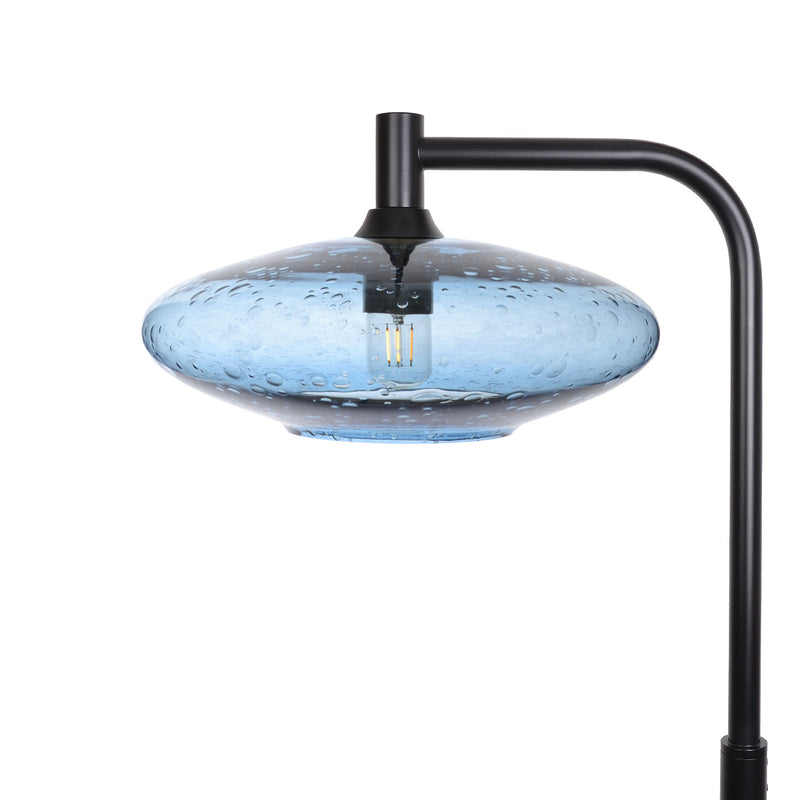 952 Floor Lamp — Lunar / Steel Blue / Matte Black