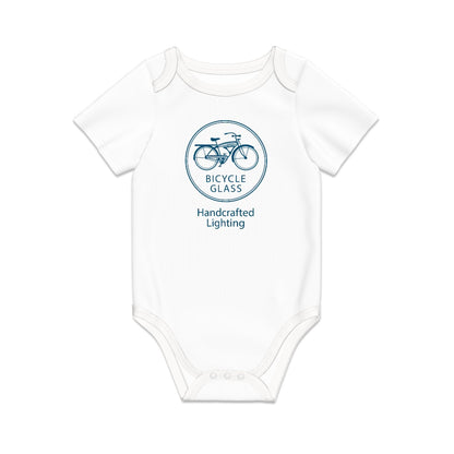 Employee Onesie | White Short Sleeve | Baby Cut-Baby Products-Bicycle Glass Co-0-3M-Bicycle Glass Co