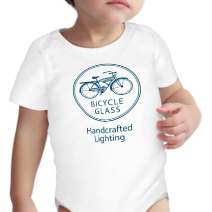 Employee Onesie | White Short Sleeve | Baby Cut-Baby Products-Bicycle Glass Co-0-3M-Bicycle Glass Co