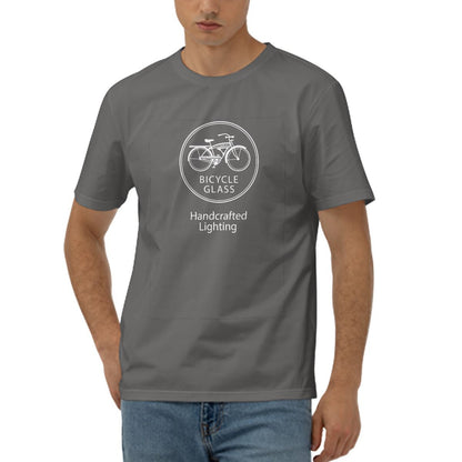 Employee T-Shirts | Black and Dark Heather | Men's Cut-Men's T-shirts-Bicycle Glass Co-Dark Heather-S-Bicycle Glass Co