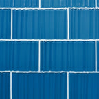 GLASS TILE - Ripple-Tile-Bicycle Glass Co-3x6-Marine Blue-Bicycle Glass Co