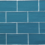 GLASS TILE - Plank & Bead-Tile-Bicycle Glass Co-3x6-Denim Blue-Bicycle Glass Co