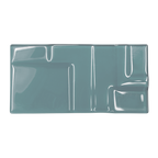 GLASS TILE - Soft Squares-Tile-Bicycle Glass Co-3x6-Sea Green-Bicycle Glass Co